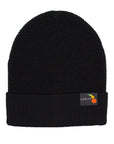 EVCLA - 100% Merino Wool Beanie - Black