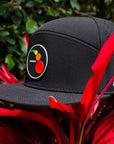 EVCLA - Dew Drop 6 Panel Hat - Black