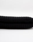 EVCLA - 100% Merino Wool Beanie - Black