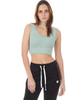 Women's Ribbed Tank - Mint