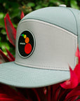 EVCLA - Dew Drop 6 Panel Hat - Ocean/Grey