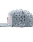 EVCLA - Dew Drop 6 Panel Hat - Ocean/Grey