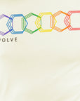 EVCLA - Men's Crew - Geo Rainbow -- Natural