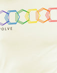 EVCLA - Men's Crew - Geo Rainbow -- Natural