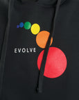 EVCLA - Pullover Hoodie - Dew Drop - Washed Black