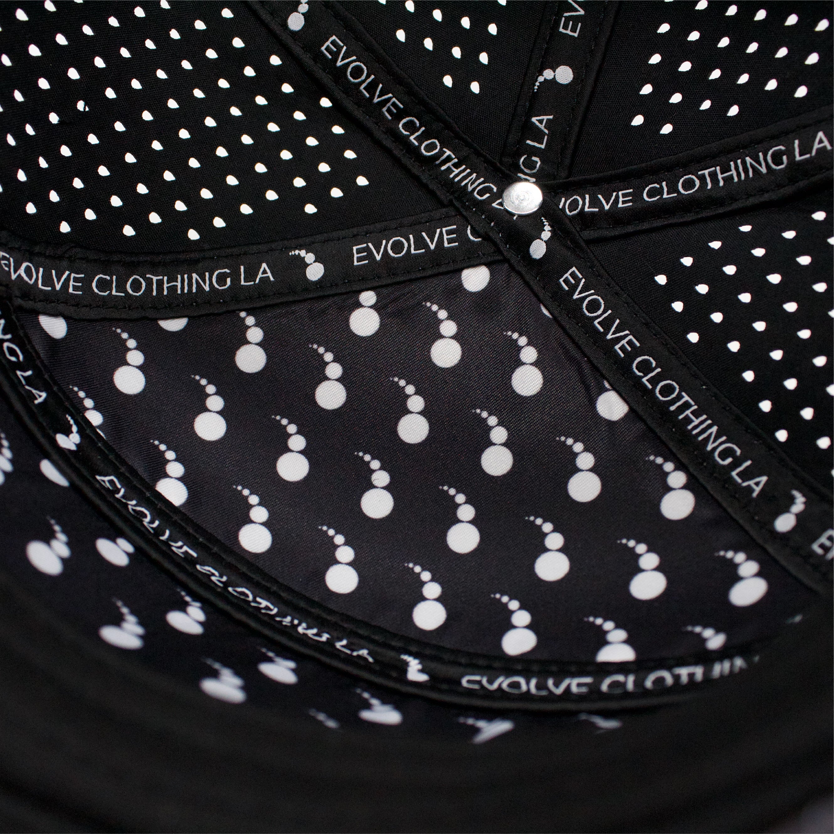 EVCLA - Dew Drop 6 Panel Hat - Black