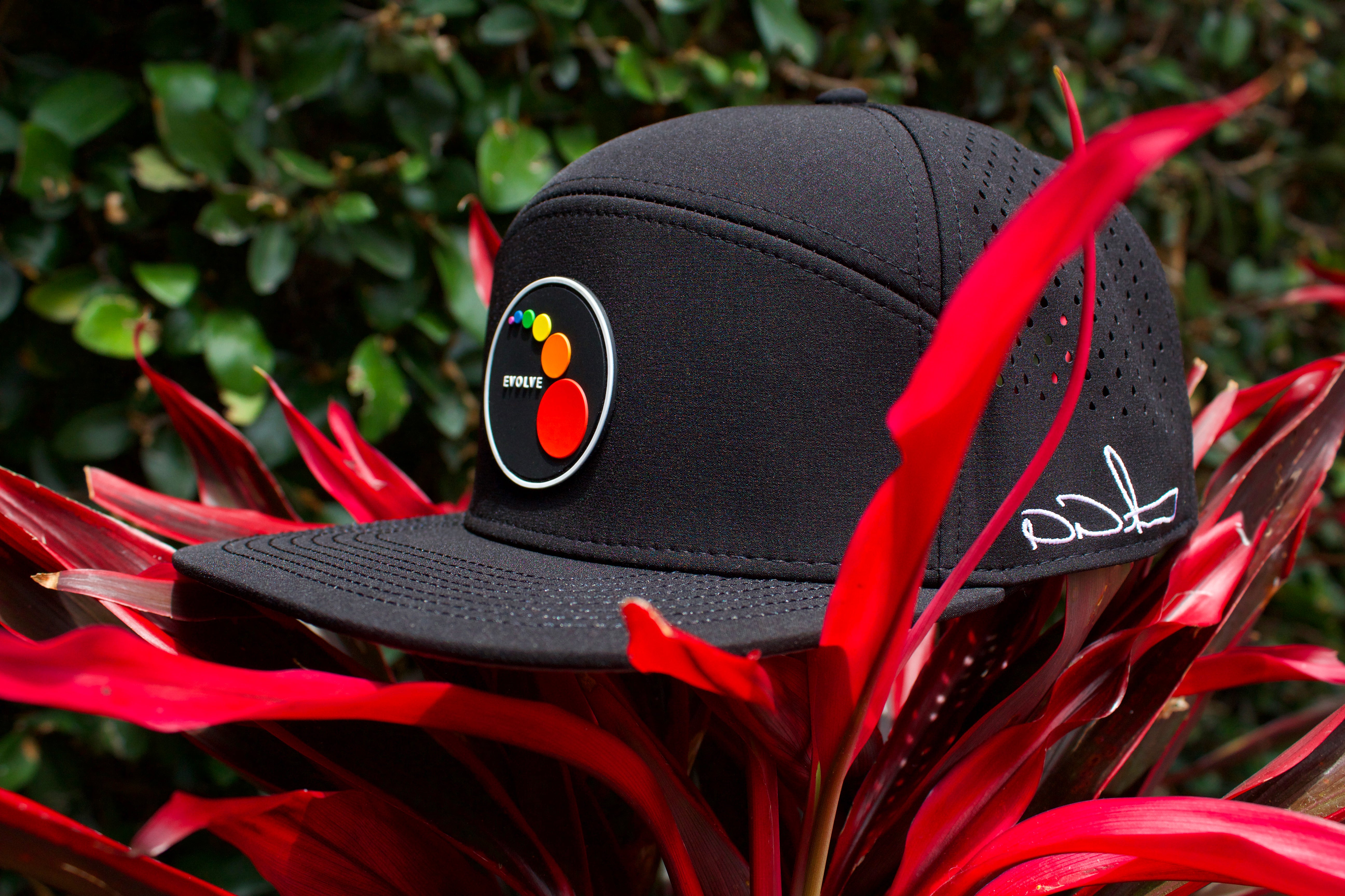 EVCLA - Dew Drop 6 Panel Hat - Black