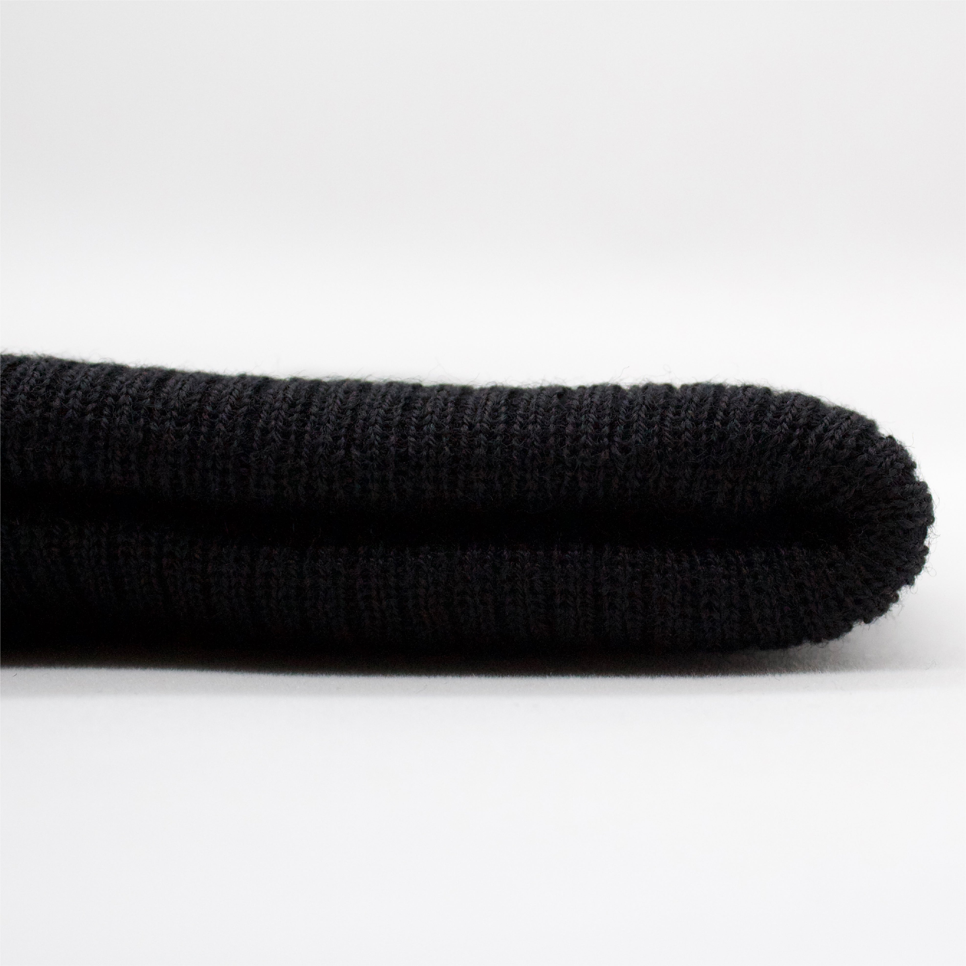 EVCLA - 100% Merino Wool Beanie - Black