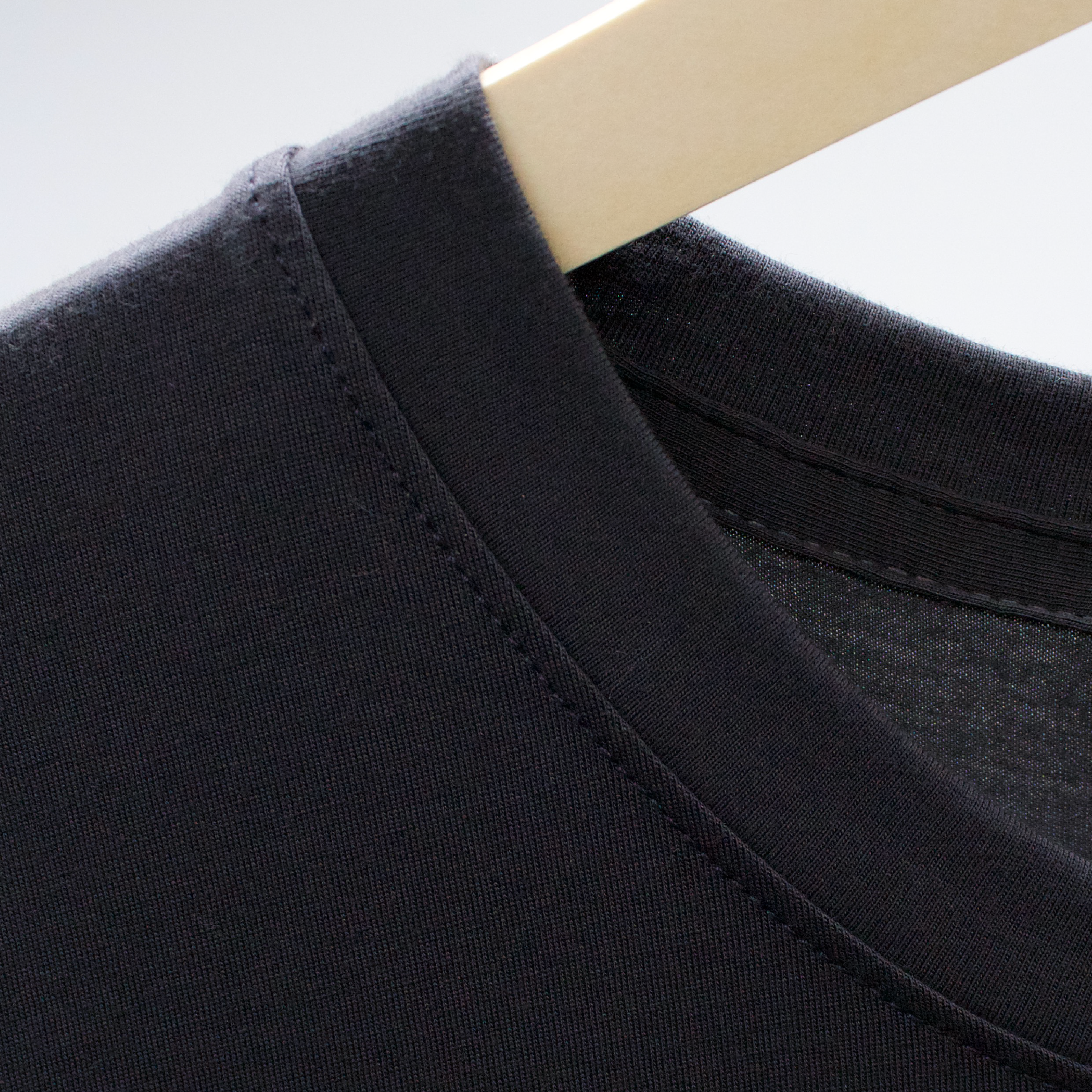 EVCLA - Men's Crew - Geo Pyramid -- Washed Black