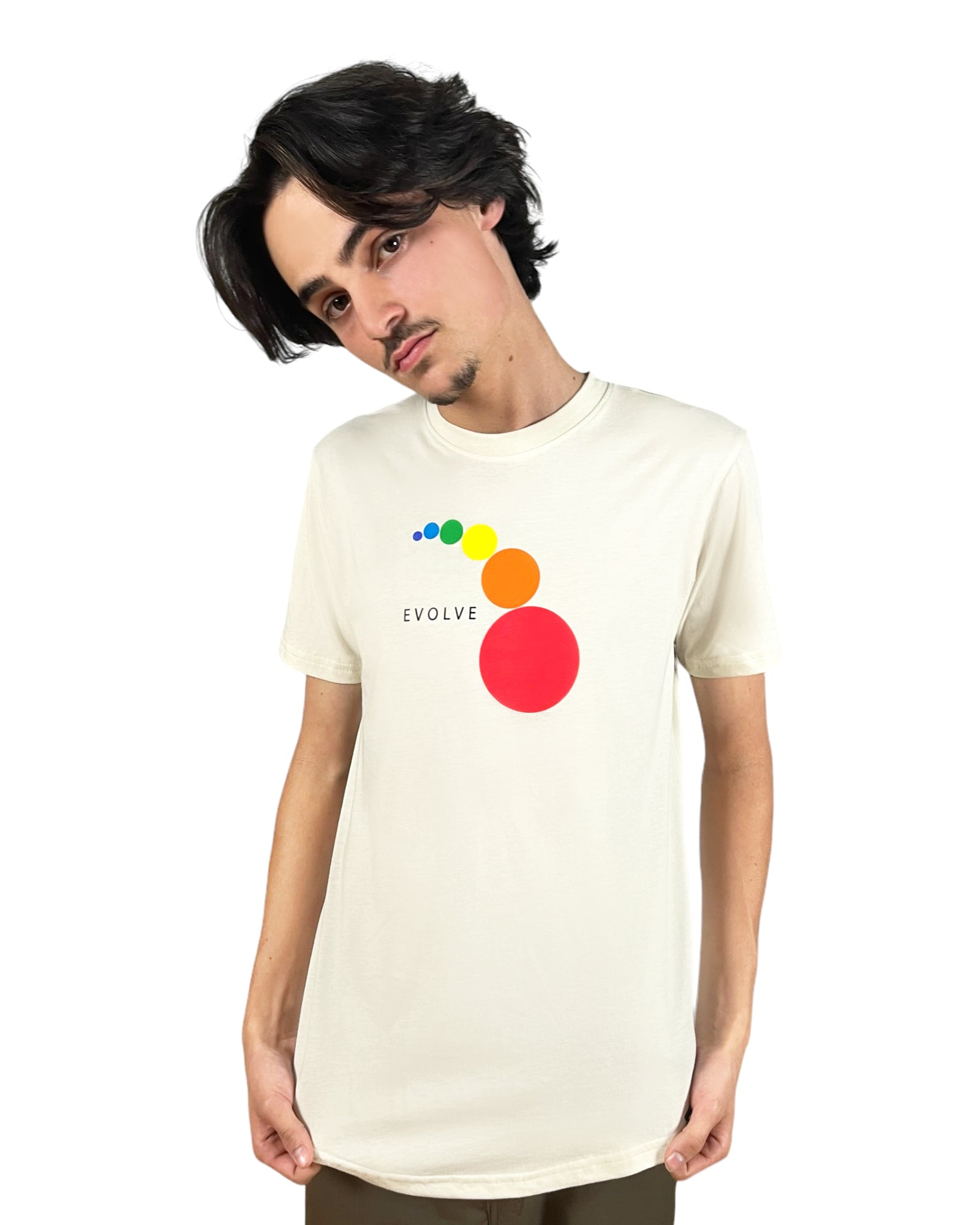 EVCLA - Men's Crew - Dew Drop -- Natural