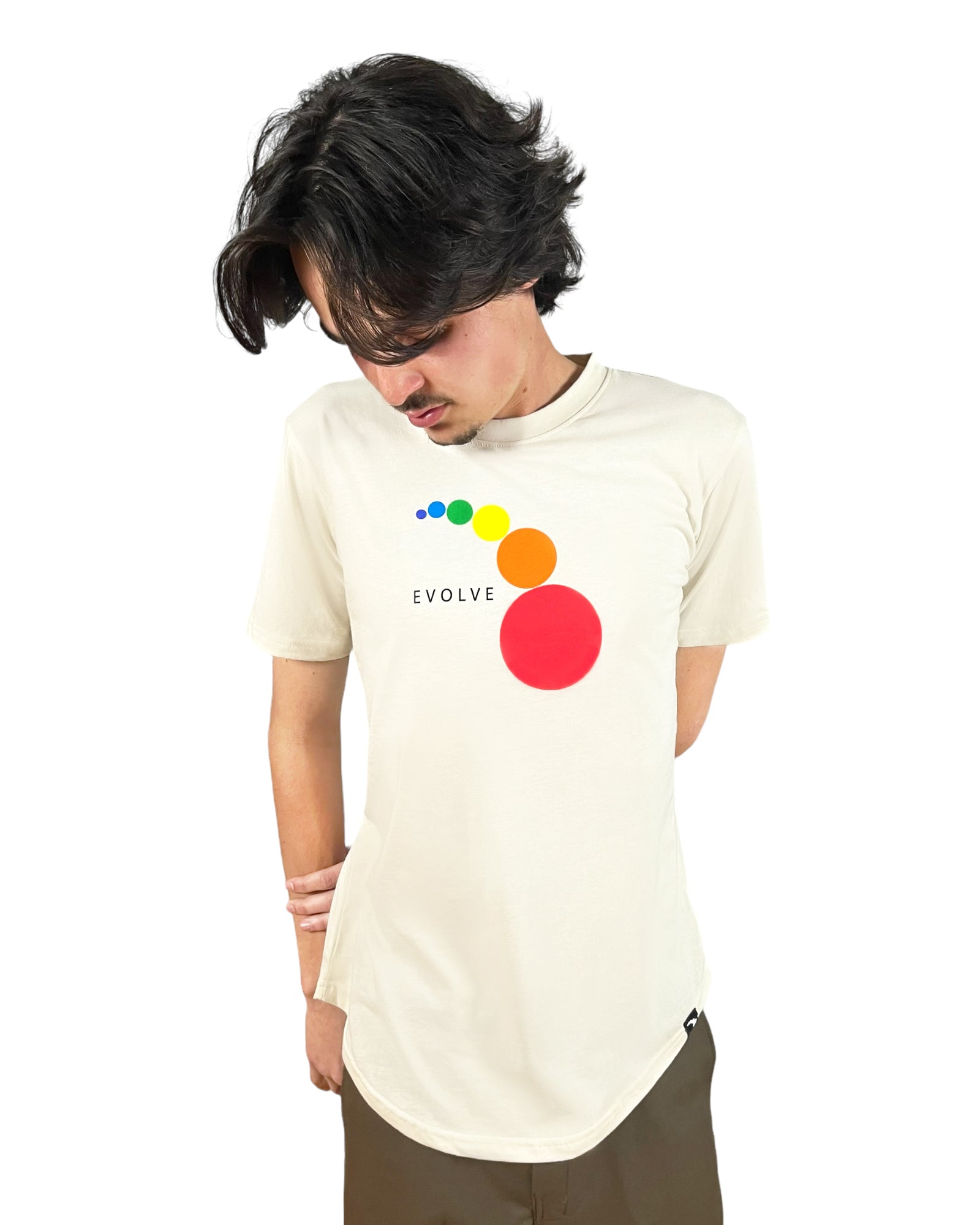 EVCLA - Men's Crew - Dew Drop -- Natural