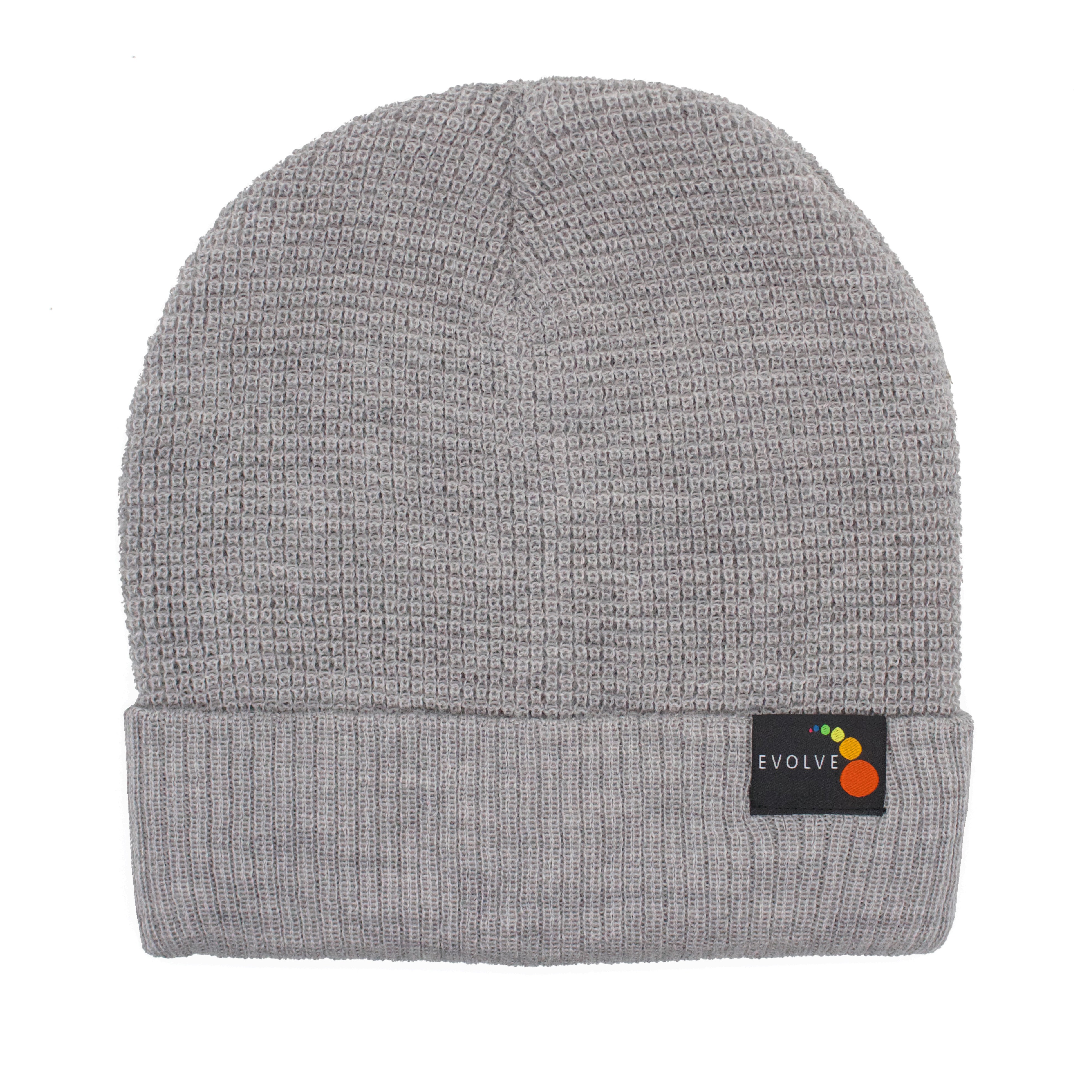 EVCLA - 100% Merino Wool Beanie - Heather Grey