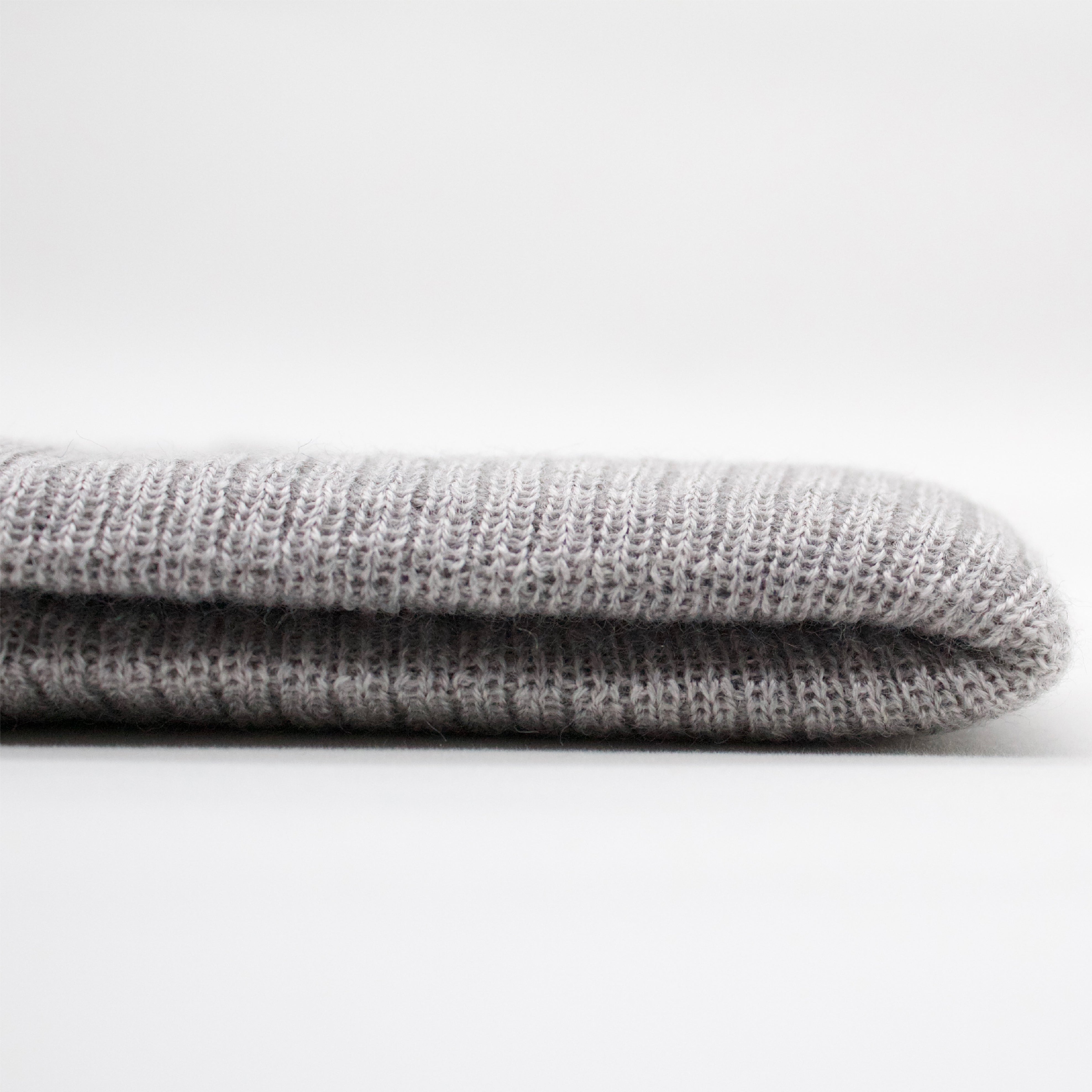 EVCLA - 100% Merino Wool Beanie - Heather Grey