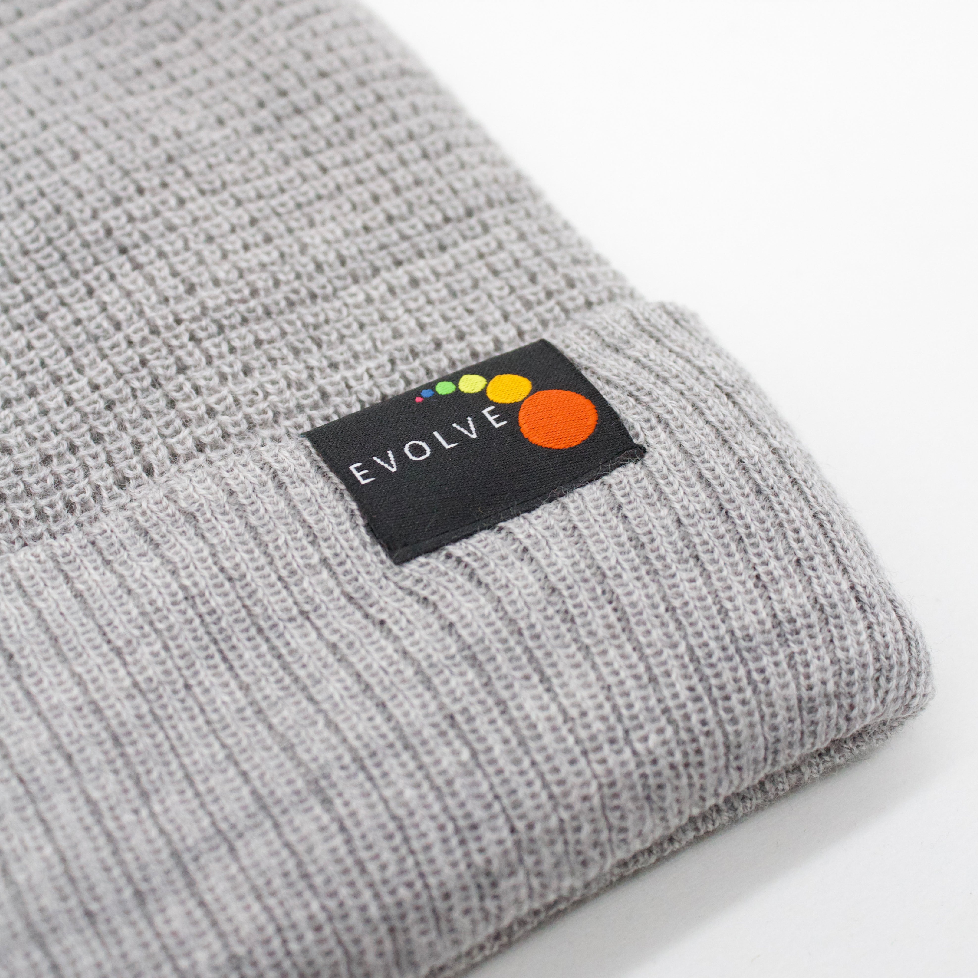 EVCLA - 100% Merino Wool Beanie - Heather Grey