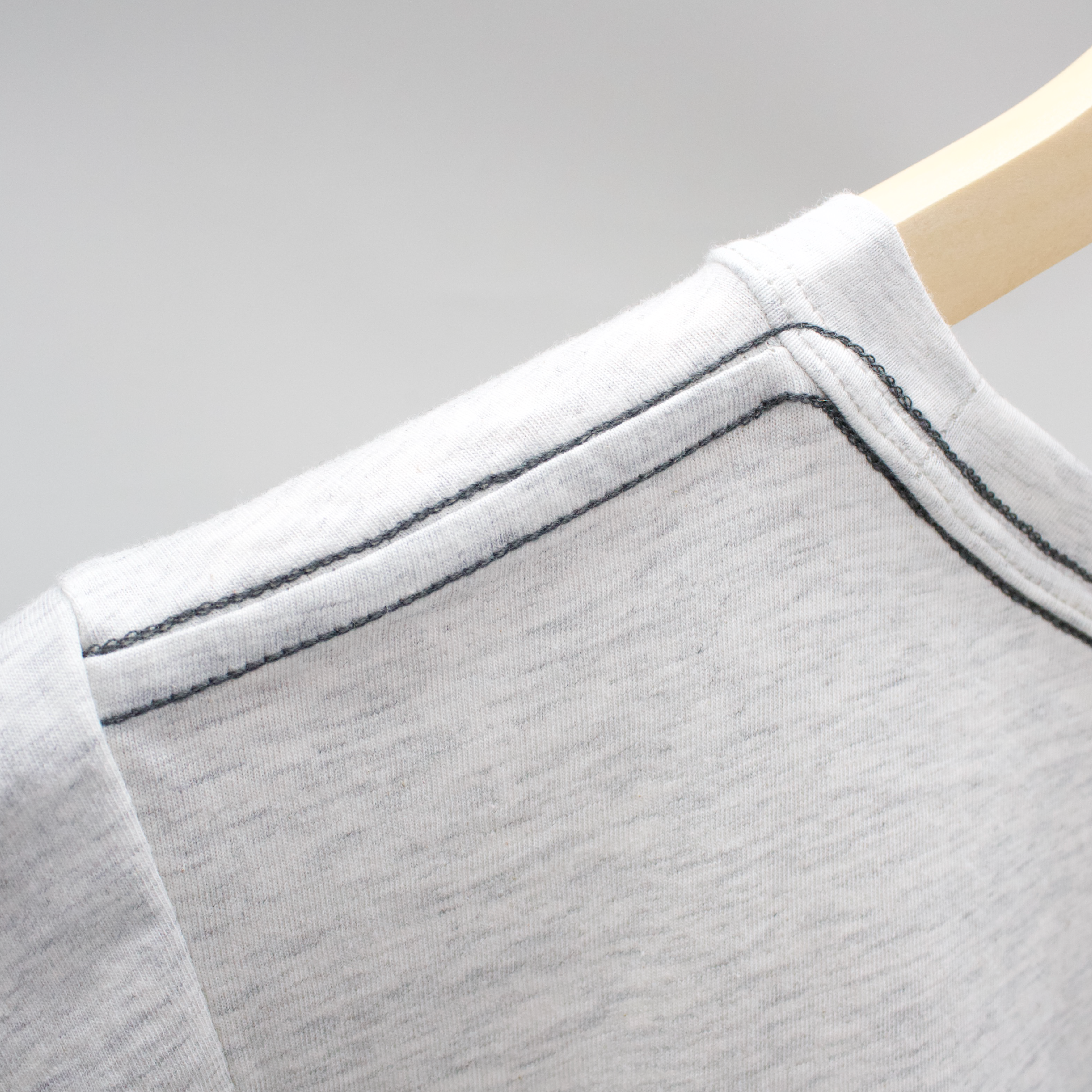 EVCLA - Cropped Tank - Dew Drop - Oatmeal Heather