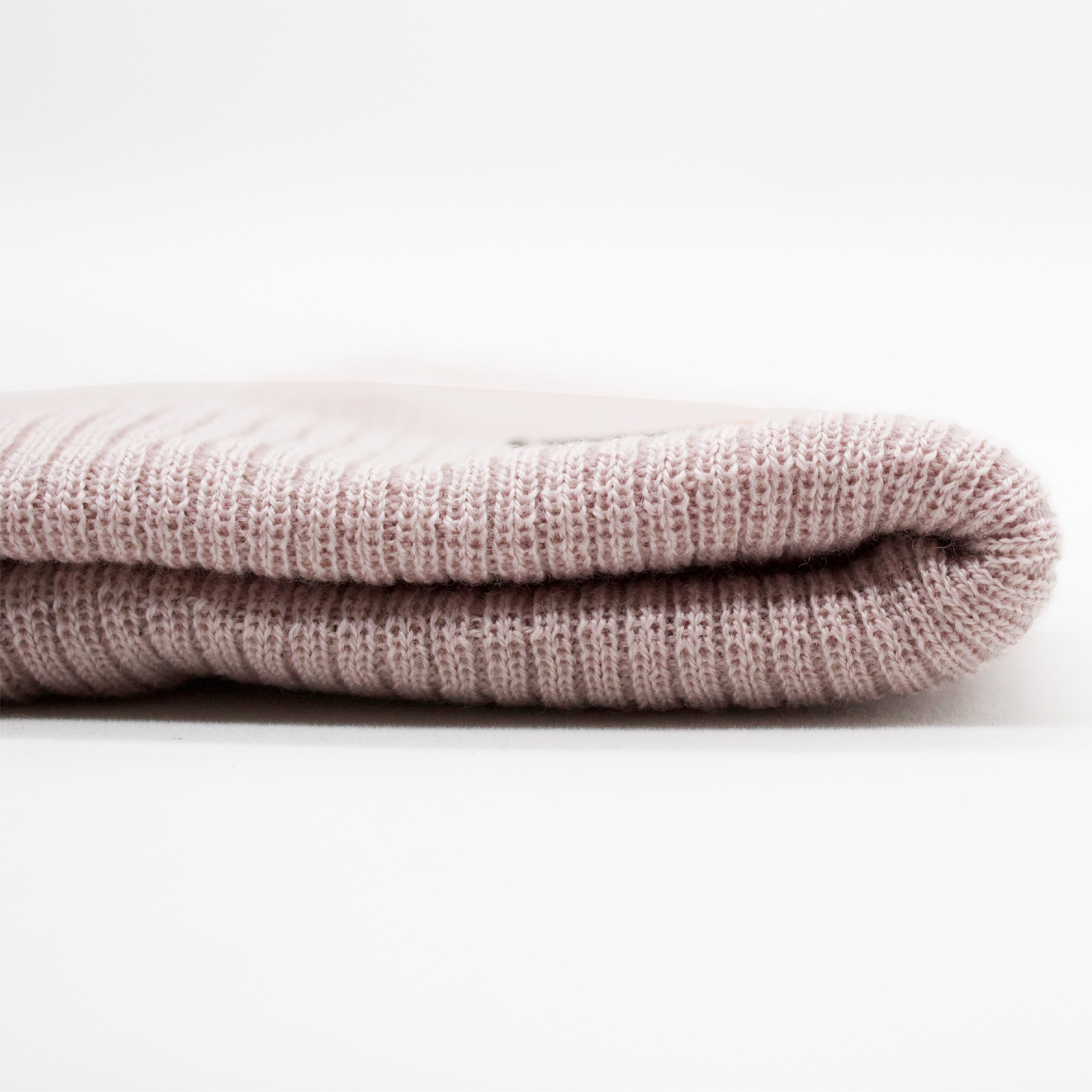 EVCLA - 100% Merino Wool Beanie - Rose