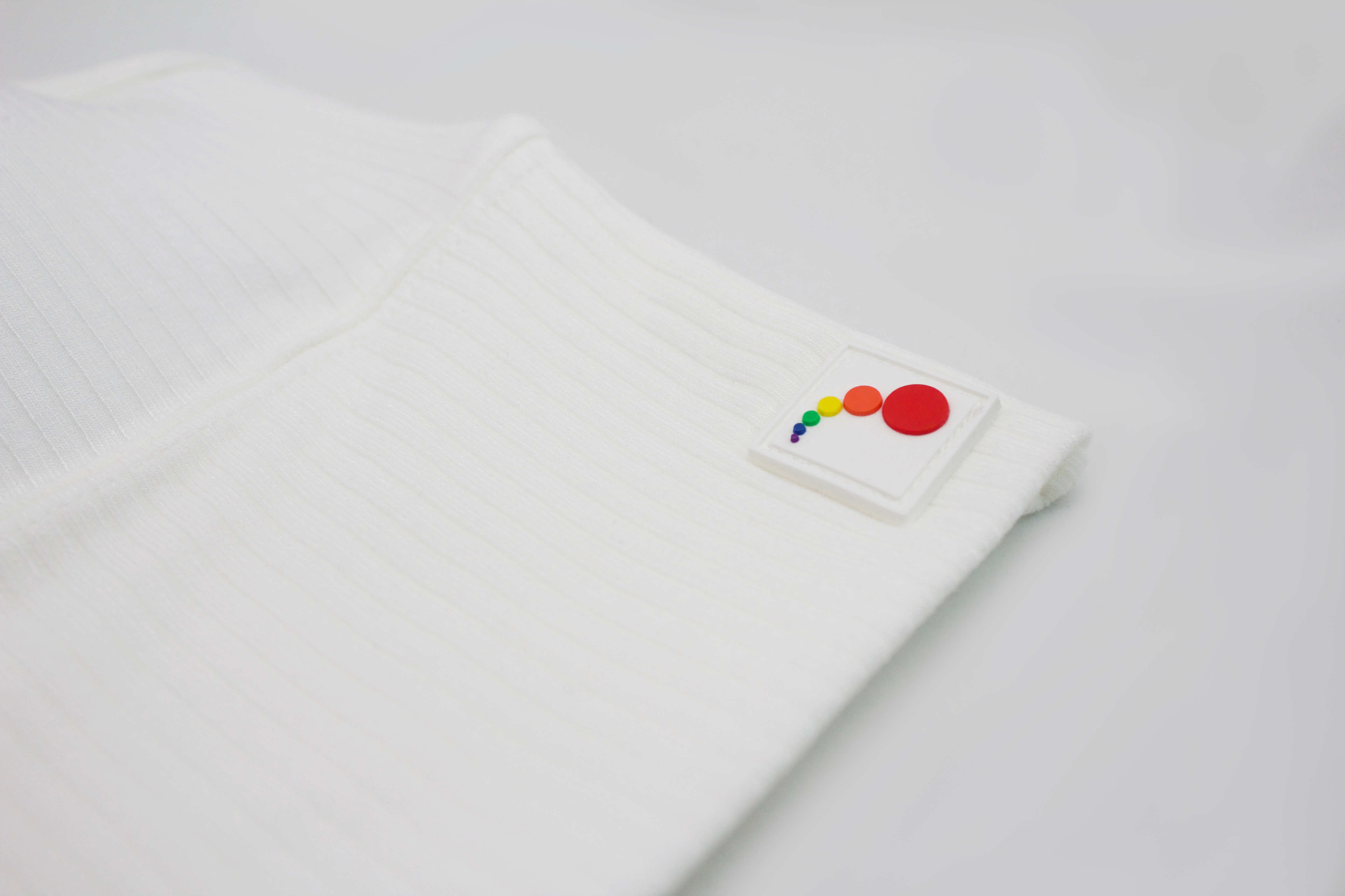 Women's Ribbed Tank - White